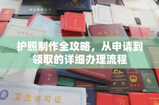 博尔塔拉蒙古护照制作全攻略，从申请到领取的详细办理流程