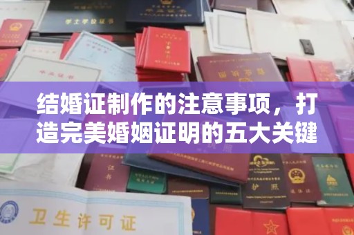 兰坪结婚证制作的注意事项，打造完美婚姻证明的五大关键点
