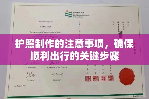 黑山护照制作的注意事项，确保顺利出行的关键步骤